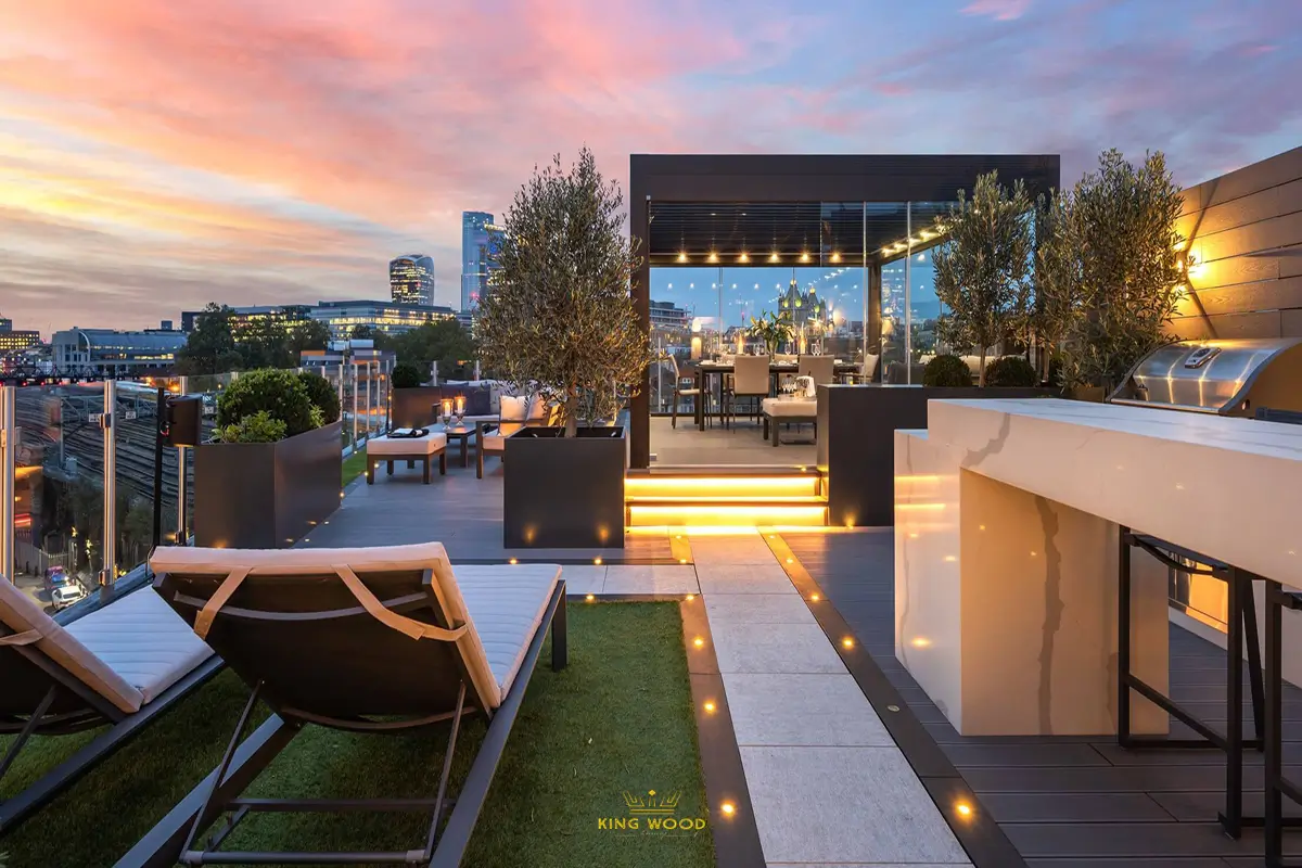 قیمت اجرای روف گاردن