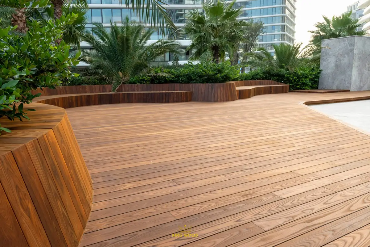 استفاده از چوب ترمو در ساختمان سازی