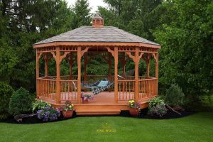 طراحی آلاچیق چوبی ارازن