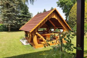 ایده های جذاب برای ساخت آلاچیق باغی ارزان قیمت + تصویر