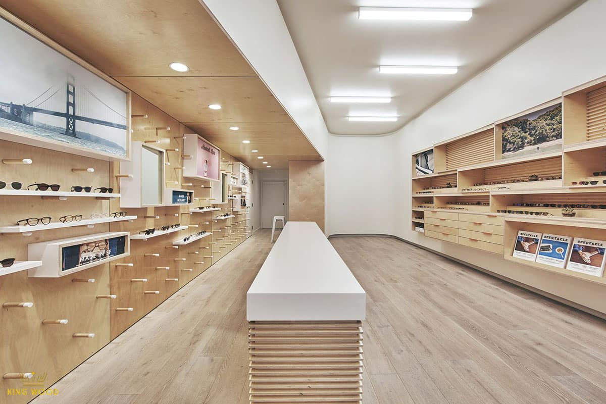 چوب روسی برای دکور فروشگاه