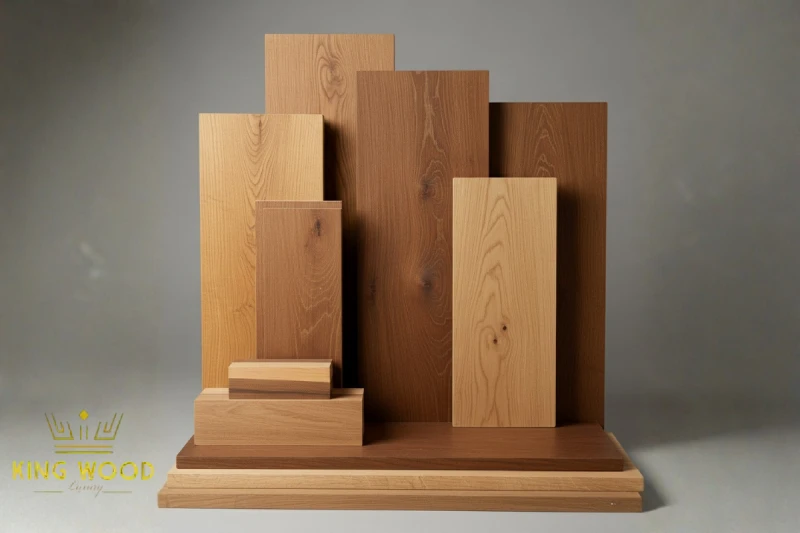 انواع چوب ترموود با عرض مختلف