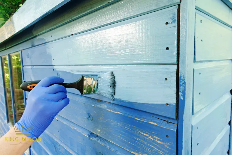 بهترین رنگ ایرانی برای چوب فضای باز